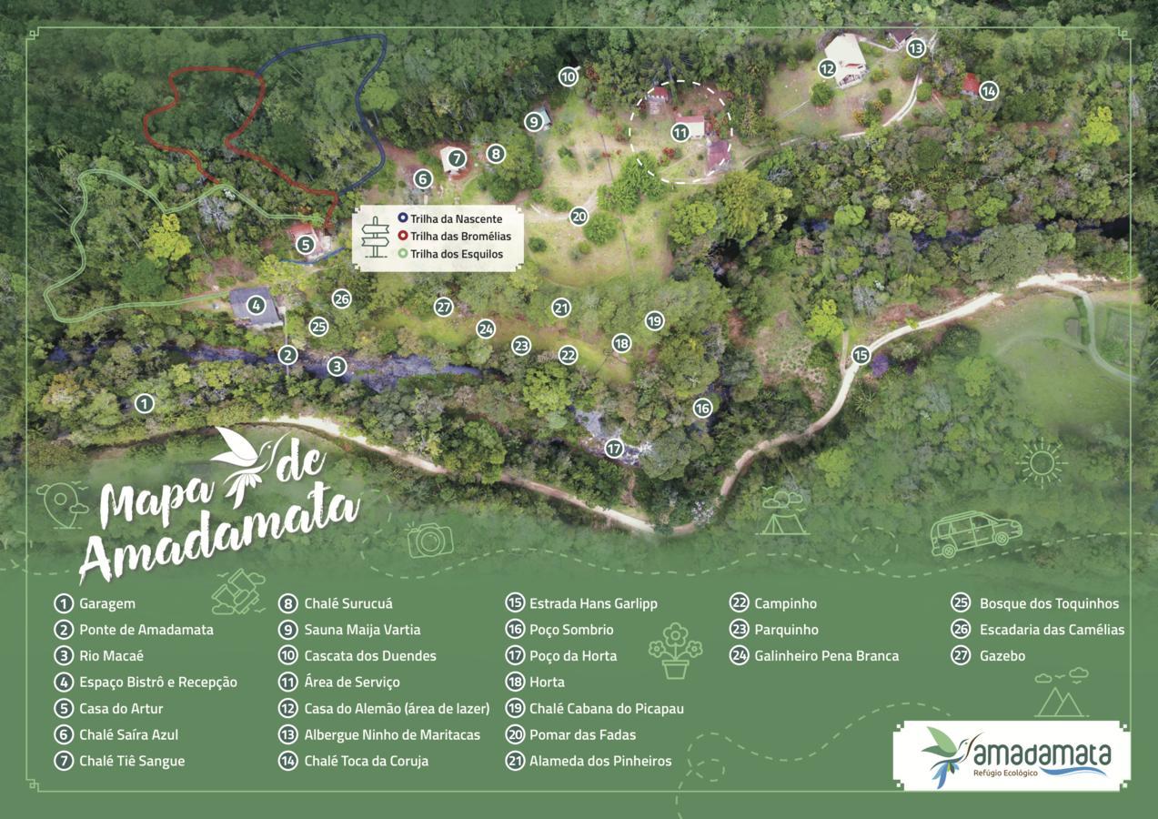 Refugio Ecologico Amadamata Hotel โนวาฟริบูร์โก ภายนอก รูปภาพ